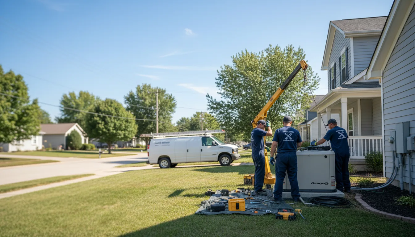 Generator Installation in South Pekin, IL near me